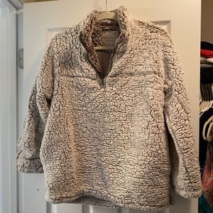 Altar’d State 1/4 zip Sherpa